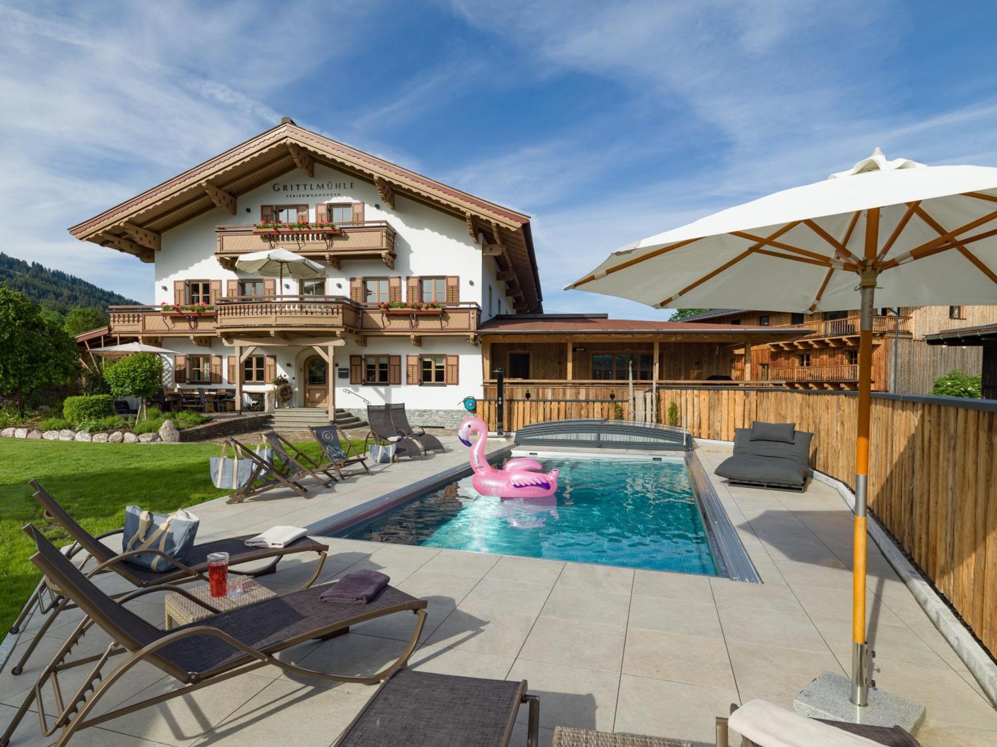 Grittlmuehle Chalet Ferienwohnungen Brixen im Thale Exteriér fotografie