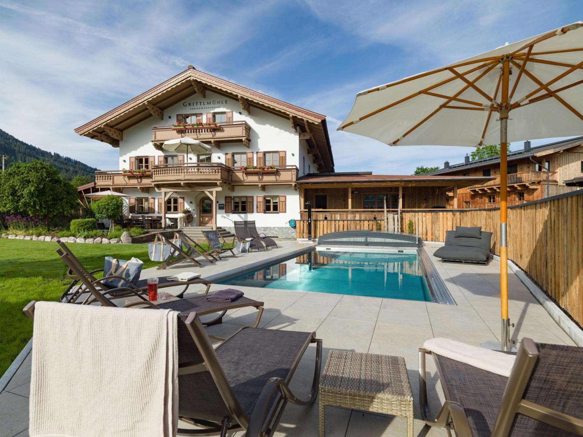 Grittlmuehle Chalet Ferienwohnungen Brixen im Thale Exteriér fotografie